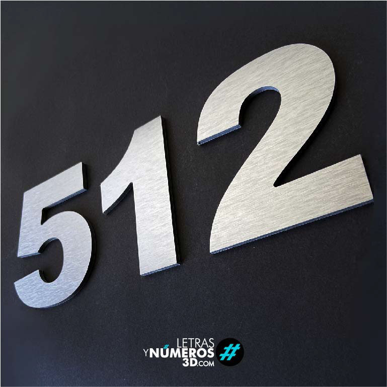 Numeros Residenciales - 2D-25
