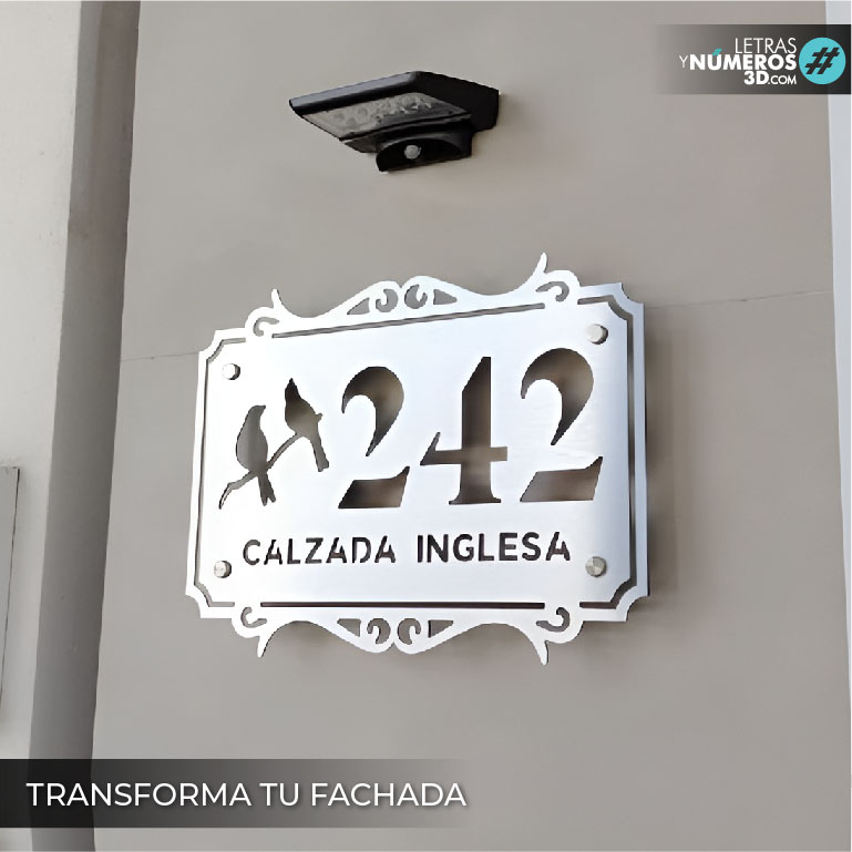 Placa Residencial - Clasica-23